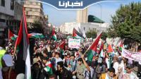 الدارالبيضاء .. دموع وشعارات وإدانة للعدوان الاسرائيلي على غزة في مسيرة مليونية